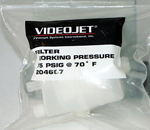 NEW VIDEOJET 204667 INLINE VACUUM FILTER D504024