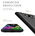 SunRemex LG G8 ThinQ Case,LG G8 Case, Carbon Fiber Shock Resistant Brushed Texture with Anti-Fingerprint and Anti-Slip Design Phone Protective Cover Case for LG G8 ThinQ (Black)