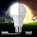 Dusk to Dawn Light Bulb,HAIMI TREE 7W E26/E27 Smart Dusk to Dawn LED Bulb with Auto on/Off Indoor/Outdoor LED Sensor Lighting Lamp for Porch Hallway Patio Garage(Cold White)