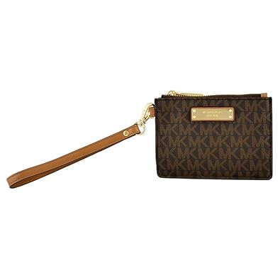 brown mk wallet