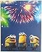 Despicable Me 2 Minions - Two Pocket Folders for School - Set of 3 Assorted Portfolio File Folders for Organization - Fun School Supplies for Kids