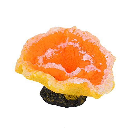 Miracliy Artificial Coral Plant for Fish Tank Decorative Aquarium Reef Ornament