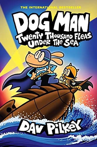 Dog Man Graphic Novel Series 4 Books Set (Book #9 - #12) - Grime