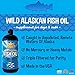 Bodhi Dog Premium Pure Wild Alaskan Fish Oil for Dogs & Cats | All Natural 35 Ounces to Support Joint Function, Immune System, Coat & Heart | Liquid Food Supplement