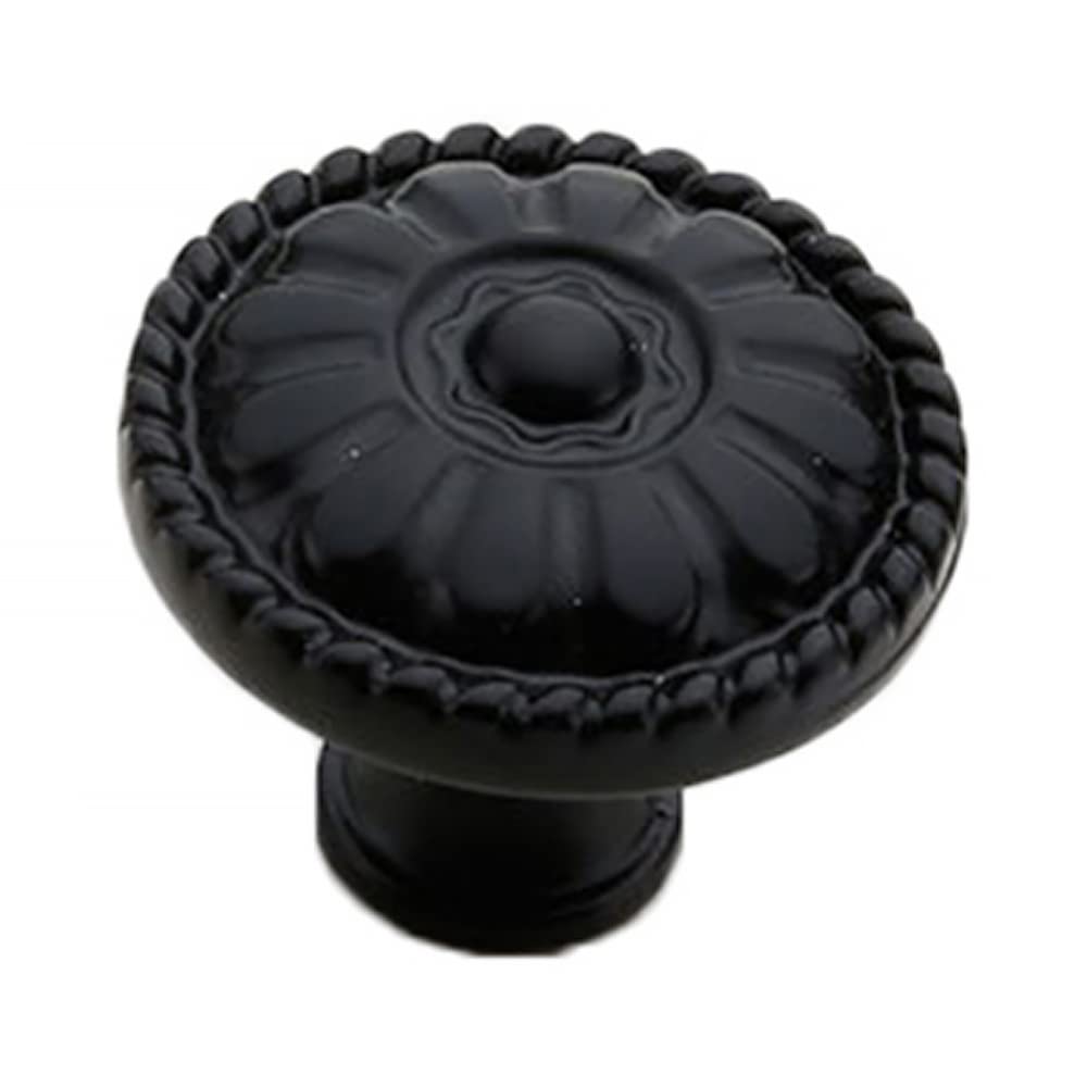 Door Handles, 2PCS Vintage Cabinet Handles, Antique Bow Pulls, Furniture Door Pull Handles for Kitchen Cabinet, Dressers, Cupboard, Door (Black)