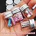 Dowonsol 12pcs 5ml Vials Clear Glass Bottles Glass Bottle with Aluminum Screw Top Strong Cute Empty Sample Jars for Message Bottle, Samples, Scrap-Booking,Wedding Favors, Wedding Decorations
