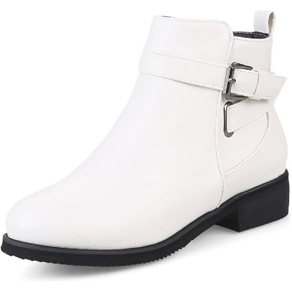 Amazon.com | Sam Edelman Nina Bright White Bally Premium  Sam Edelman Womens Nina Ankle Boots Booties White Leather Block Lace Up 10 M New main image 0