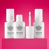 Elegant Touch Brush On Nail Glue Clear 6ml Ultra-Strong Bond in 4 Seconds view 3