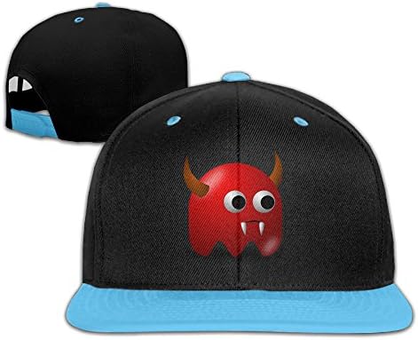 Child Devil With Horns Clipart RoyalBlue Adjustable Snapback Hiphop Baseball Caps One Size