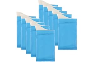 IKEVAN_PEE BAGS 700ml Unisex Emergency Urine Bags Pee Bags 5pcs/2pcs/10pcs/12pcs Mini W.C By IKevan (10PCS Blue)