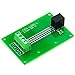 Electronics-Salon RJ9 4P4C Right Angle Jack Breakout Board, Terminal Block Connector.