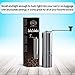 Manual Coffee Grinder | Stainless-Steel Ceramic Burr | Hand Crank Personal Coffee Grinder | Portable Adjustable Mill | French Press, Pour Over, Drip Coffee by Maya Mountain