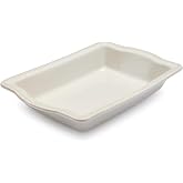 Sur La Table Pearl Stoneware Baker, White
