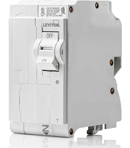 Amazon.com: Leviton LB120-T 20A 1-Pole Plug-On Standard Branch