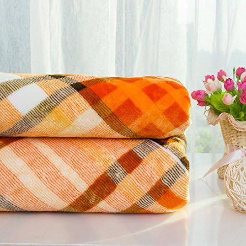 ZHIHONG Winter double Raschel blanket Ultra-soft fluffy duffet Faller Spring and Autumn and bedspreads anti-dust mites pest-resistant warm winter and stamp ,150200cm ,