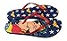 Bioworld DC Comics Wonder Woman Glitter Flip Flops Medium (7-8) Blue