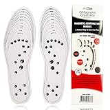 Mindinsole Acupressure Magnetic Insoles Massage Foot Massaging Insole Reflexology Pain Relief Washable and Cuttable for Men and Women (Size:US M(4.5-12.5) W(6-14))