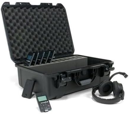 Williams Sound DWS COM 6 PRO Digi-Wave Wireless Intercom System, Four independent groups can be operating simultaneously within a range of up to 100 feet outdoors/200 feet indoors