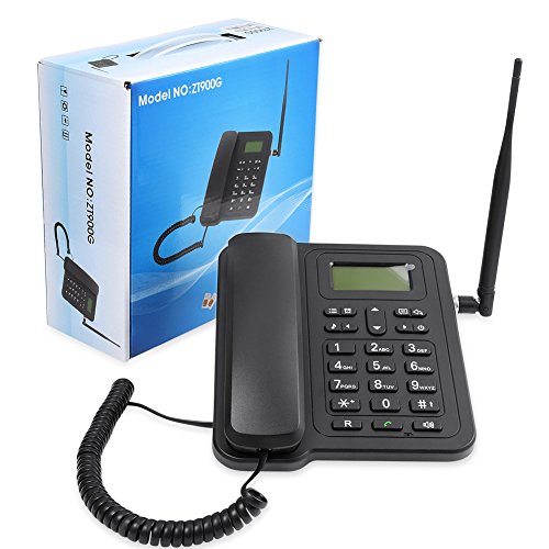 GSM Wireless Telephone Desktop Fixed Phone for Home and Office