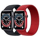 2 Pack Braided Solo Loop Sport Bands Compatible for