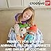Creative QT Stuffed Animal Storage Bean Bag Chair - Toddler Size Stuff 'n Sit Organization for Kids Toy Storage - Available in a Variety of Sizes and Colors (27