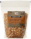 Amazon Brand - Happy Belly Roasted and Salted Peanuts, 44 ounce