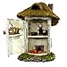 PRETMANNS Fairy Garden House Kit - Miniature Accessories & Furniture – House is 9.25”High – Door Opens Wide – Fairy Garden Supplies