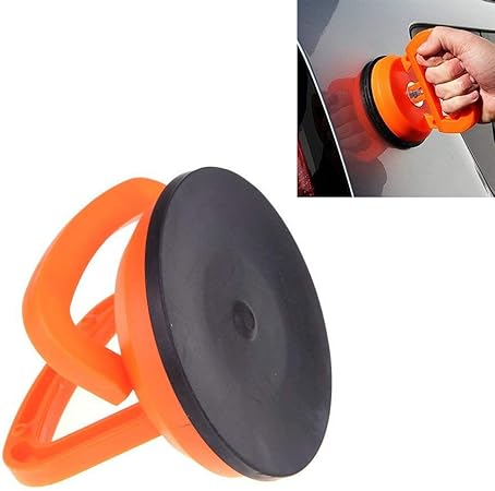Amazon 吸盤バキュームカップ ミニ吸盤 板金 補修工具 ボディーの凹みを直す 車体のヘコミを自分で修理 家具の運搬 ボディ フェンダー補修ツール 車 バイク