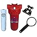 KleenWater Hot Water Filter System, 5 Micron High Temperature Cartridge with Scale Inhibitor, Mounting Bracket and Filter Wrench