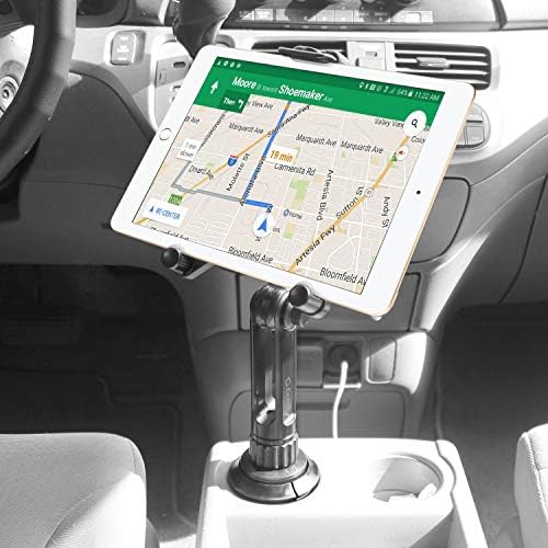 Cellet Tablet Mount with a Cup Holder Base Compatible for Apple iPad Pro 12.9, 11, 10.5, 9.7, Air, Mini, Samsung Galaxy Tab S7 S6 S5e S4 S3 A/E Amazon Kind Fire HD 10 8 7 LG G Pad F2 8.0 Surface Go Cellet Tablet Mount with a Cup Holder Base Compatible for Apple iPad Pro 12.9, 11, 10.5, 9.7, Air, Mini, Samsung Galaxy Tab S7 S6 S5e S4 S3 A/E Amazon Kind Fire HD 10 8 7 LG G Pad F2 8.0 Surface Go