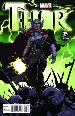 Thor Vol 4 #1 Newbury Comics Exclusive John Tyler Christopher Variant Cover