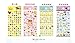 4 Sheets Cute Lovely 3D DIY Decorative Puffy Adhesive Sticker Tape / Kids Craft Scrapbooking Sticker Set for Diary, Album