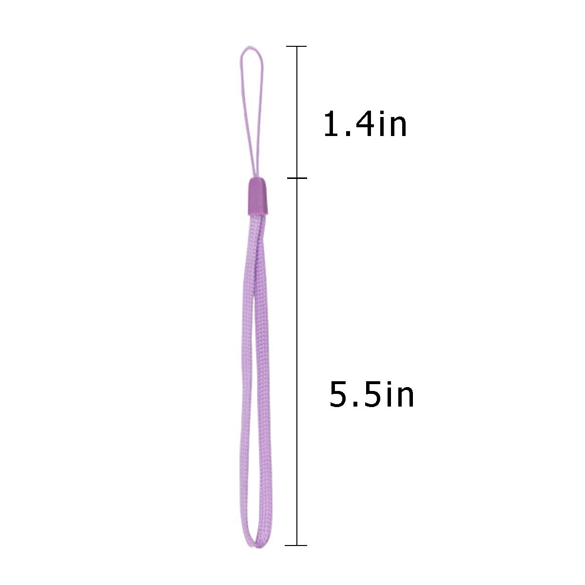 24 Pcs Naisidier 6.9\'\' Hand Wrist Lanyard Strap, String Holder for USB Flash Drives, Key Chains, ID Name Tag, Assorted Colors