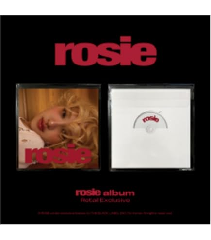 Amazon.com: BLACK'PINK ROSÉ rosie 1st Studio Album LP Vinyl