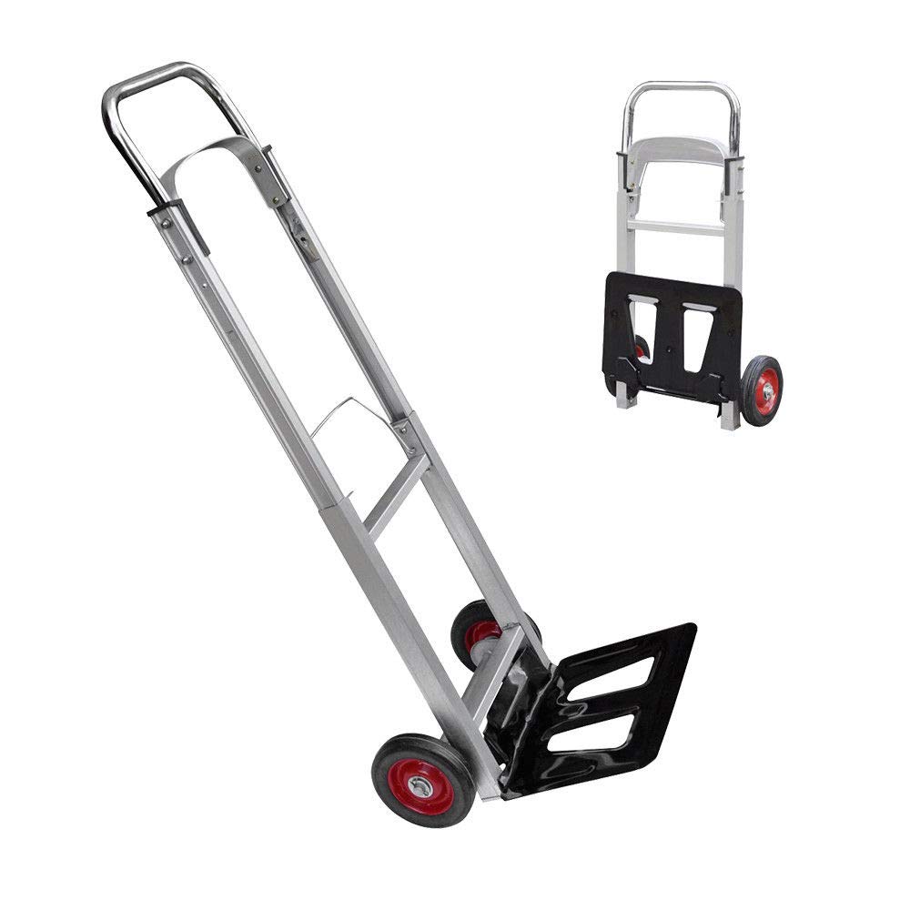 TAHA ® Folding Hand Truck Lightweight Aluminium Alloy Heavy Duty Sack