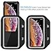 LOVPHONE iPhone 14 Pro/ 14/13 Pro/ 13/12 Pro/ 12/11 Pro Max/ 11 Pro/ 11/ XR/XS Max Armband, Sport Running Exercise Gym Case with Key Holder & Card Slot (Gray)