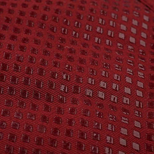 100% Cotton with Silicone Kitchen Everyday Basic Pot Holder Heat Resistant Coaster Potholder Oven Mitts with Pocket for Cooking and Baking Set of 2 Red - Thumbnail 5