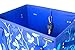 PreserveNext Premium Collapsible Box with Reinforced Bottom, Reusable Grocery Bag Set, Shopping Bags Storage Boxes Bins - Leaves (3 Pack)