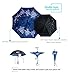 ZOMAKE Inverted Umbrella, Double Layer Reverse Umbrella Large Upside Down Umbrella with UV Protection, Windproof Inside Out Umbrella for Women with C-Shaped Handle