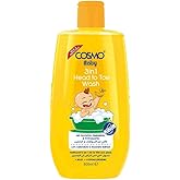 CD COSMO DESIGNS Baby Care 3 in 1 Head To Toe Wash 500ml | 16.90 fl.oz, Best for Sensitive Skin, Tear Free, Phthalates Free, Daily Use, All Skin Types, New Born Baby