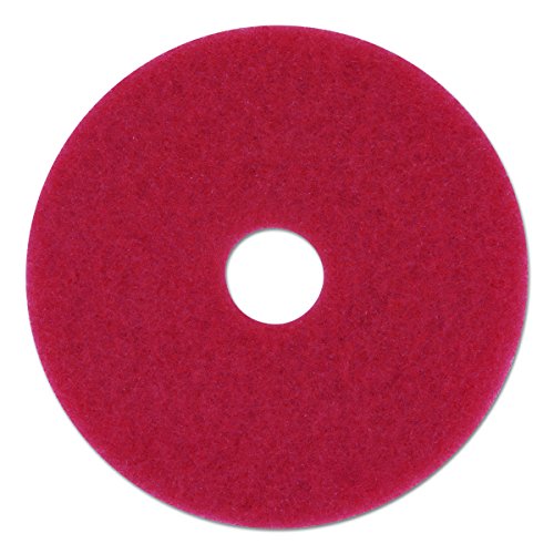 Click Here to See More Images Premiere Pads PAD 4012 RED Standard Buffing Floor Pad, 12