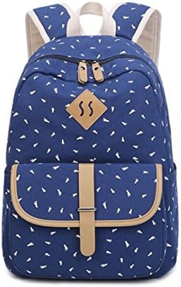 SHUB Cute Feet Girls School Bags For Teenagers Schoolbag Backpack Women Canvas Travel Printing Laptop Rucksack Bagpack navy blue