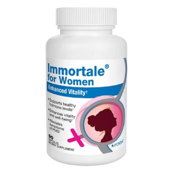 ROEX VITAMINS | IMMORTALE FOR WOMEN | SEXUAL HEALTH | HEALTHY REPRODUCTIVE SYSTEM | VEGETABLE CAPSULES | 90 COUNT