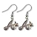 MLB Atlanta Braves Logo Dangler Earrings
