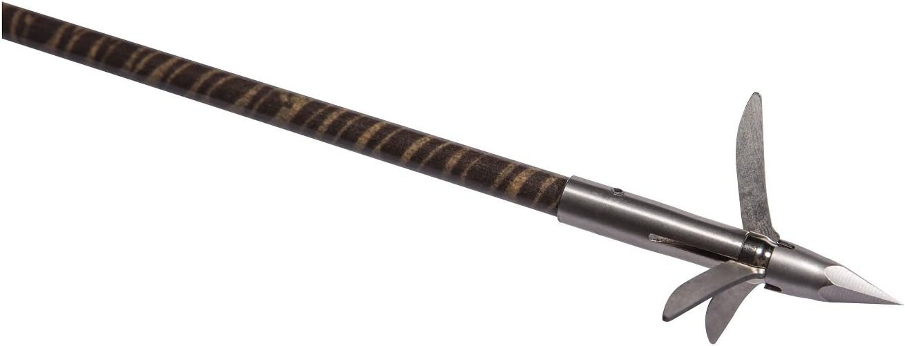 Muzzy 1035 Alcatraz Fish Arrow with Fish Bone Design, Multi Color
