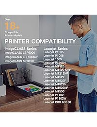 E Z de tinta cartucho de tóner de repuesto compatible para Canon 125, 2 Black Toners