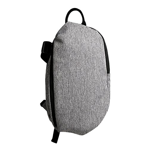 Zpoint 10'' Chest Bag Fashionable Messenger Bag Sling Shoulder Backpack Crossbody Bag Commuting Casual Daypack iPad Bag for School Cycling Hiking Camping Sport Travel 5061 Light Grey