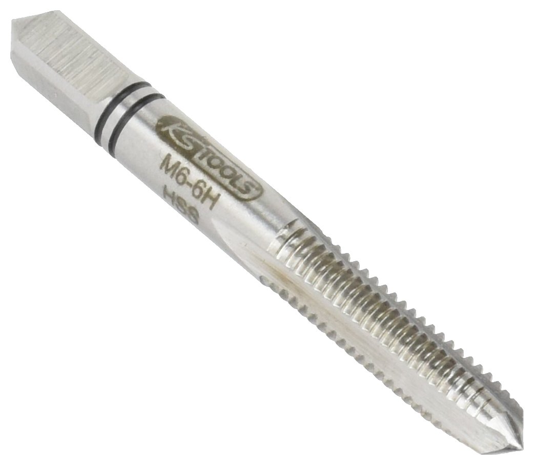 KS Tools HSS M6X1 Medium Tap Set (3 Pieces)