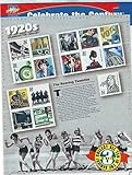1920s: The Roaring Twenties (Celebrate the Century Series #3), Full Sheet of 15 x 32-Cent Postage Stamps, USA 1998, Scott 3184