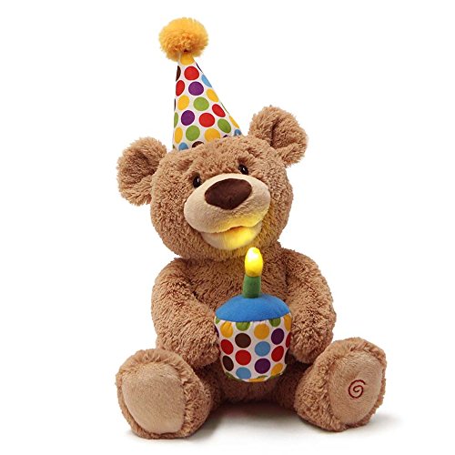 Gund Happy Birthday Plush Teddy Bear Stuffed Animal Toy
